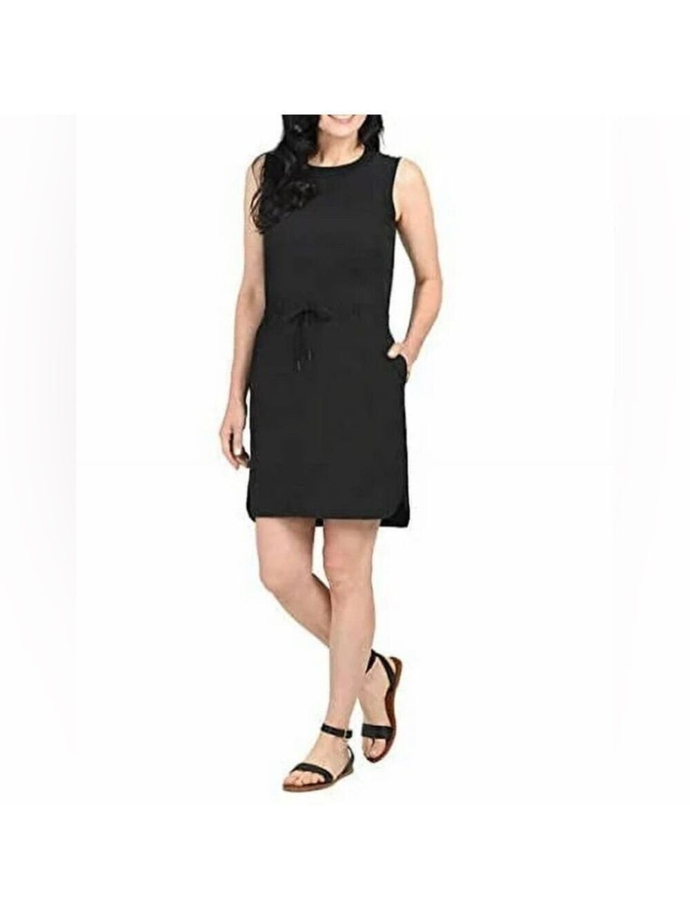 NEW RW&CO. Black Sleeveless Dress